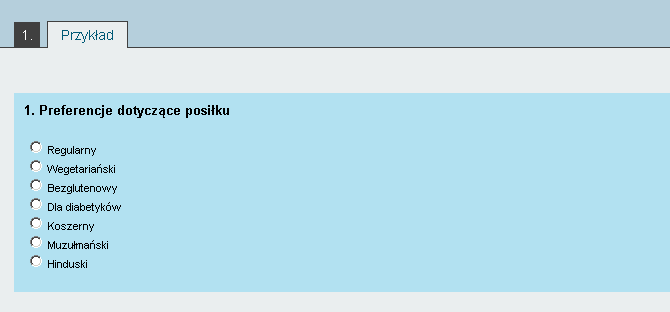 Wzór ankiety - dla zabawy