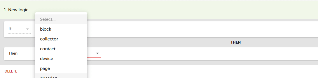 Survey Logic On New Level Survey Logic On New Level
