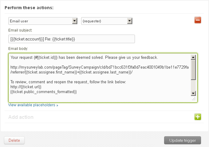 zendesk - condition 2