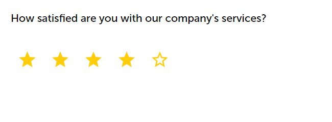 star rating