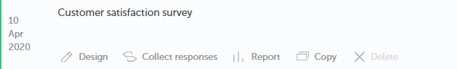 survey item