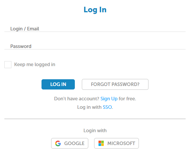Login