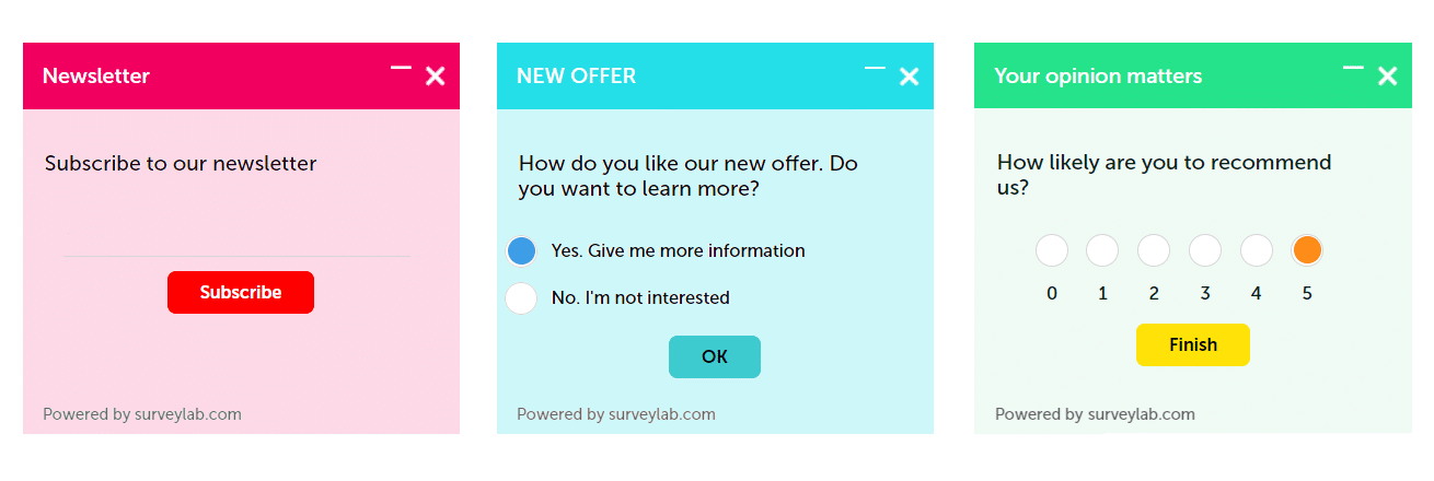 Survey example - questionnaire for civil services