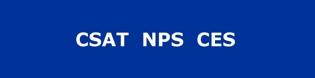 CSAT NPS CES
