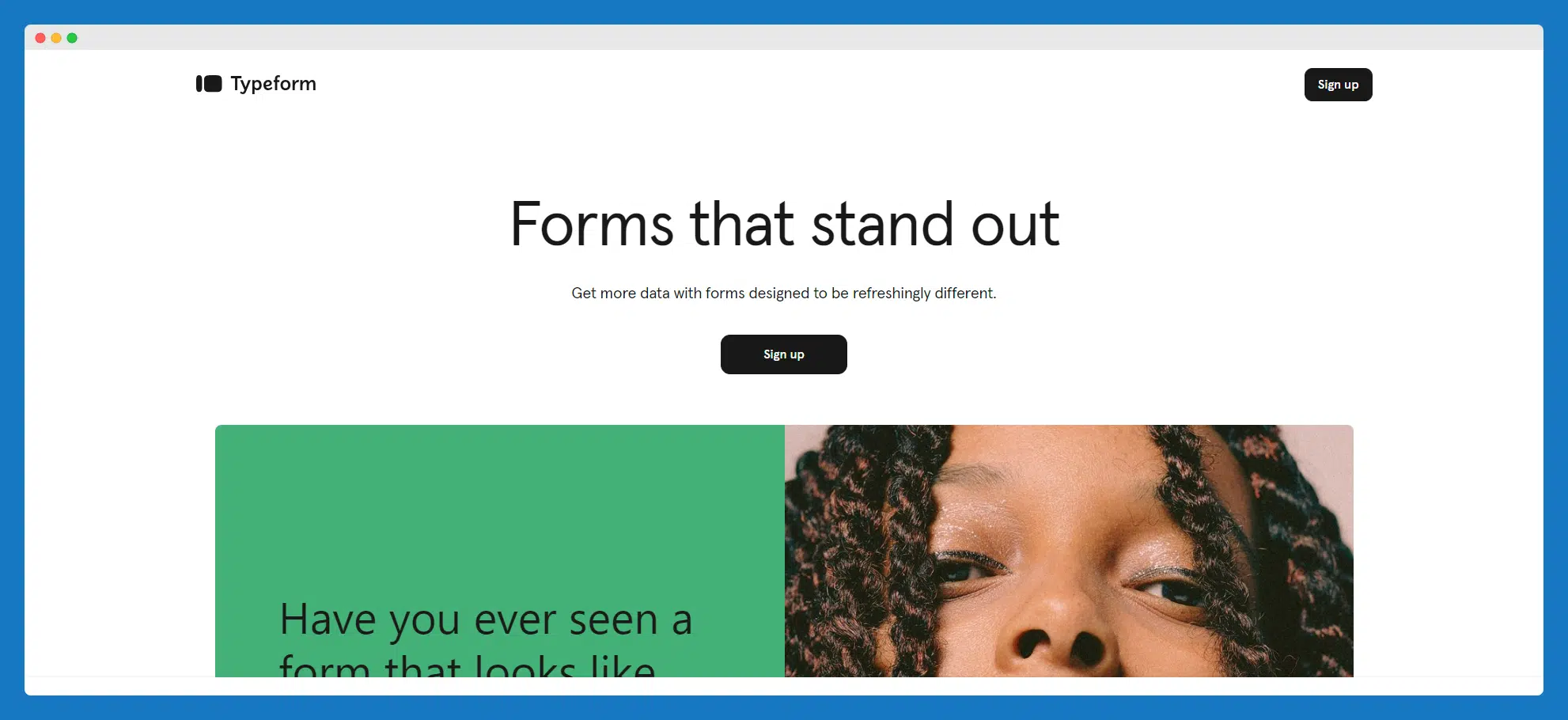 Typeform as an alternative to Google Forms