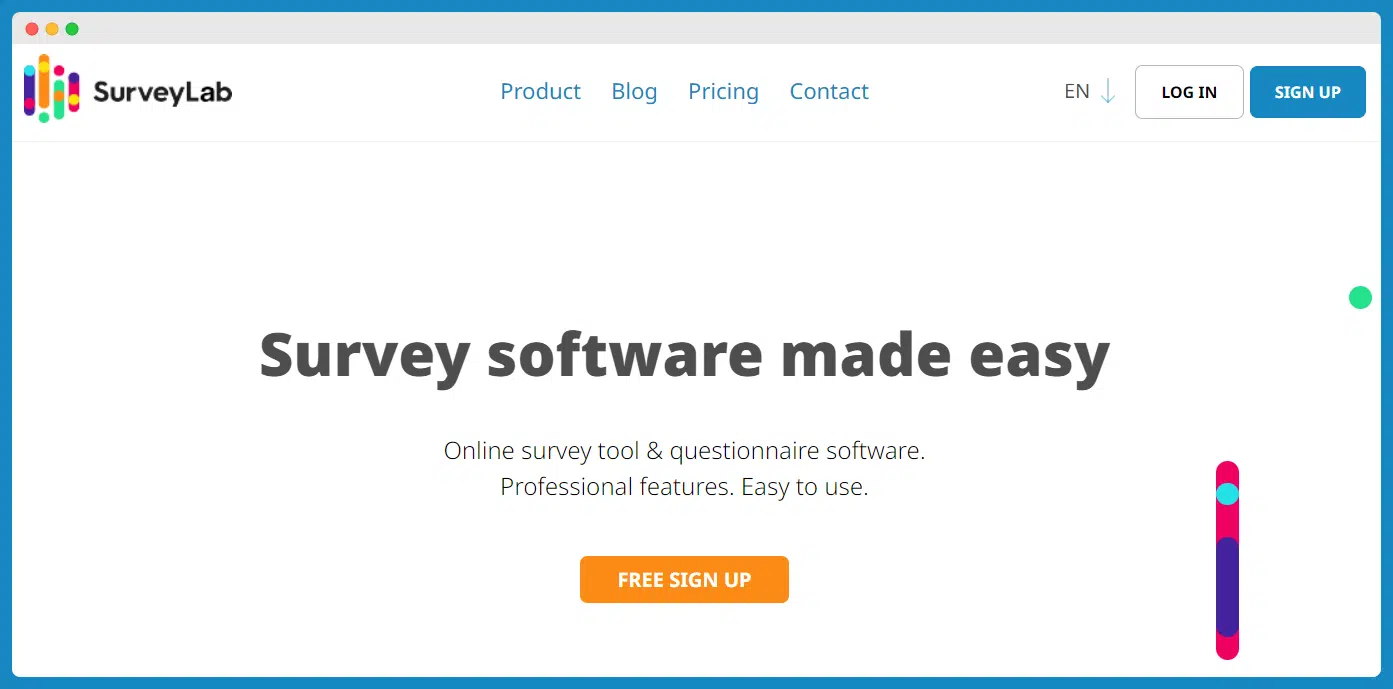 SurveyLab - an alternative to Survey Monkey