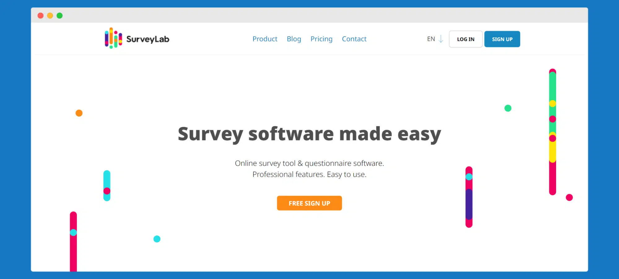Surveylab - a form builder for powerful forms