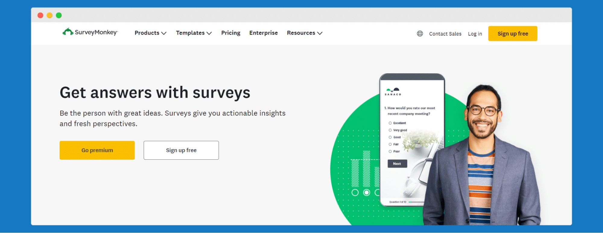 Survey Monkey - a form builder