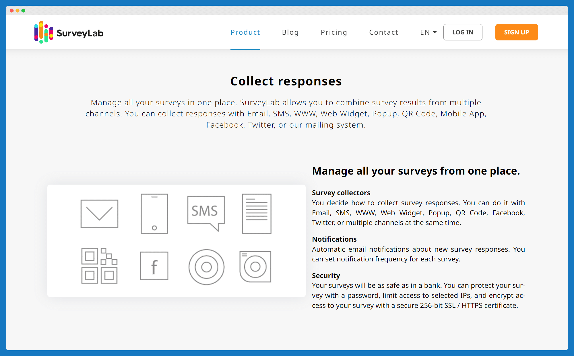 Surveylab - software for surveying