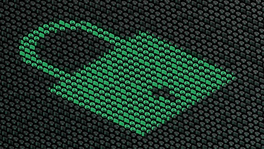 Kłódka symbolizująca cyberbezpieczeństwo.