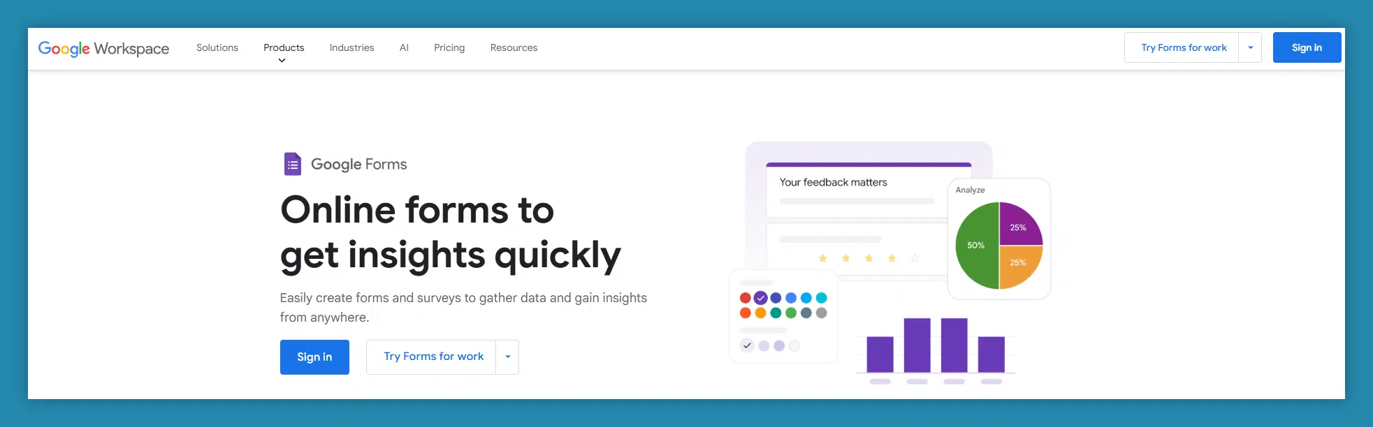 SurveyGizmo alternative: Google Forms