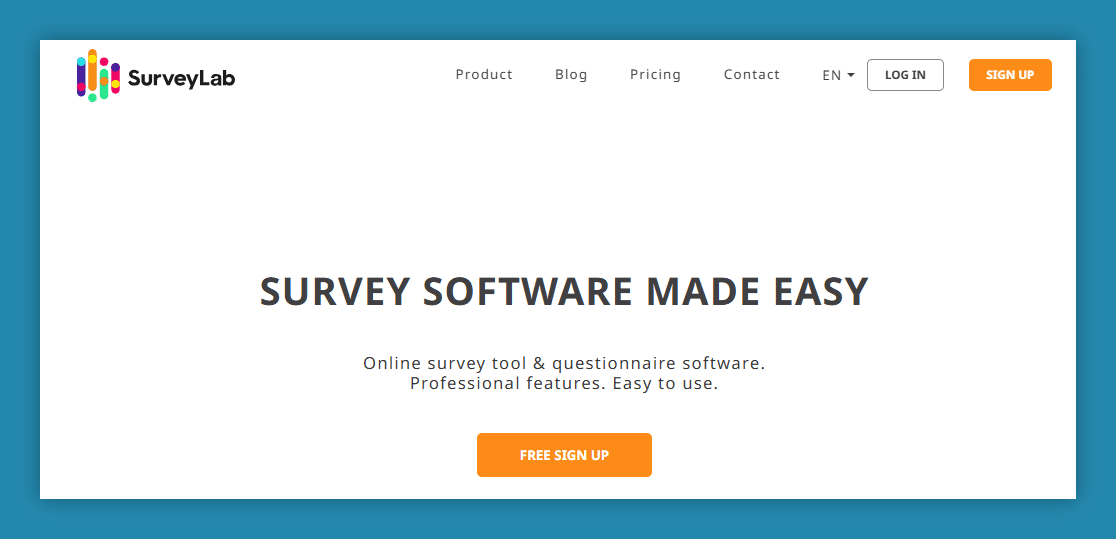 SurveyGizmo alternative: SurveyLab