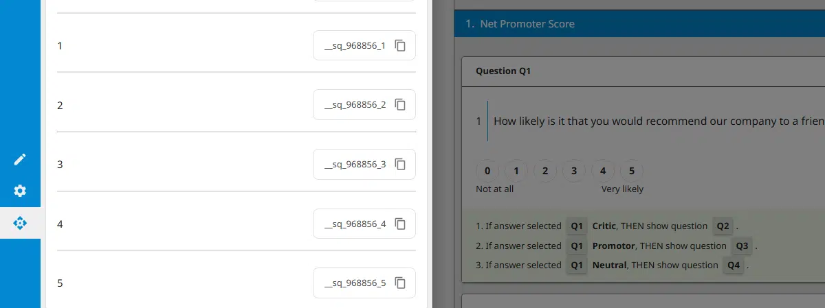 Survey prepopulation