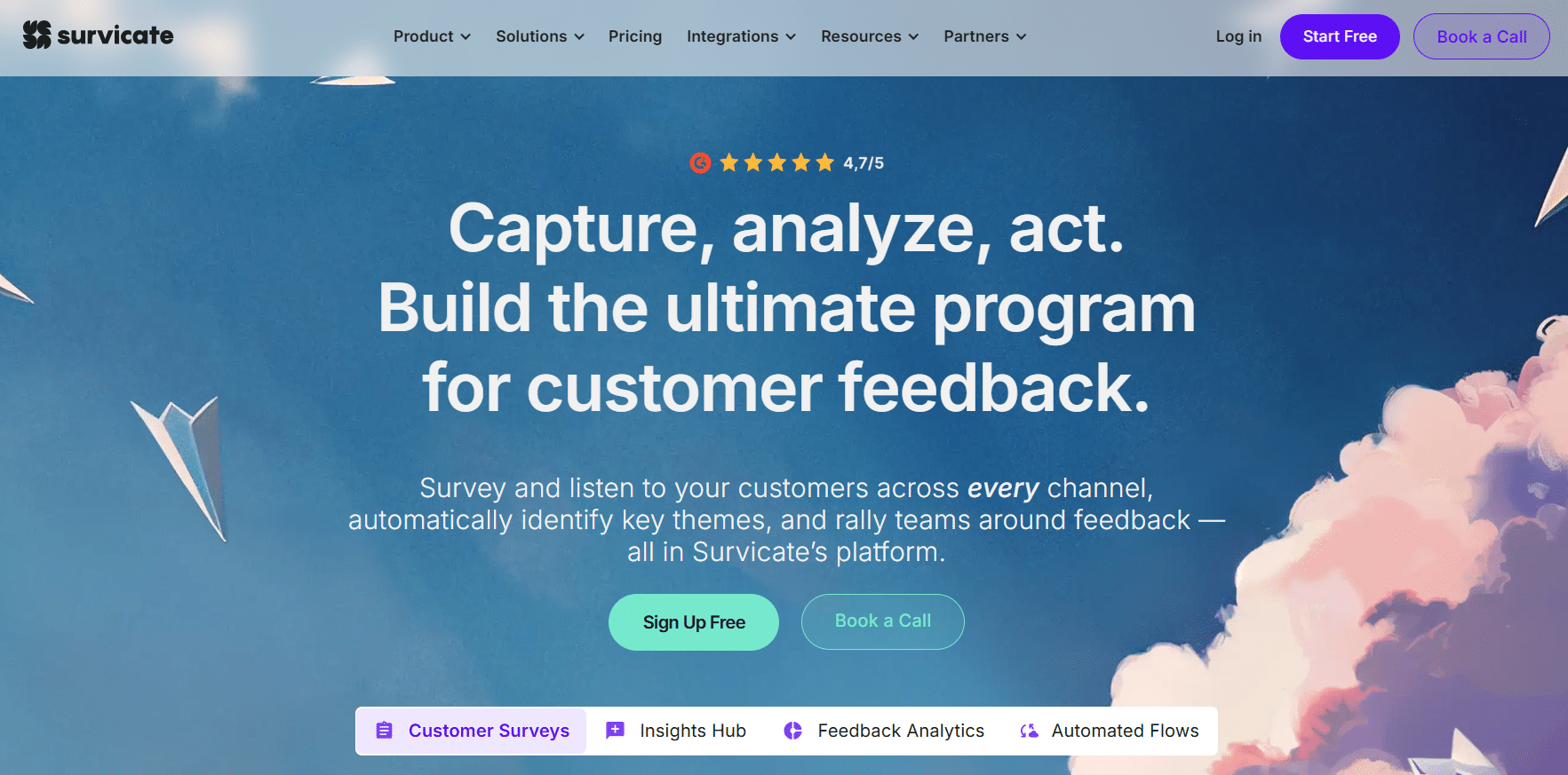 Survicate survey tool