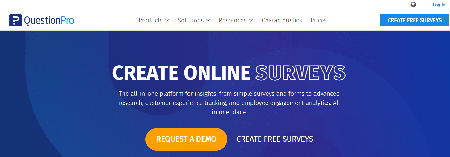 QuestionPro survey tool