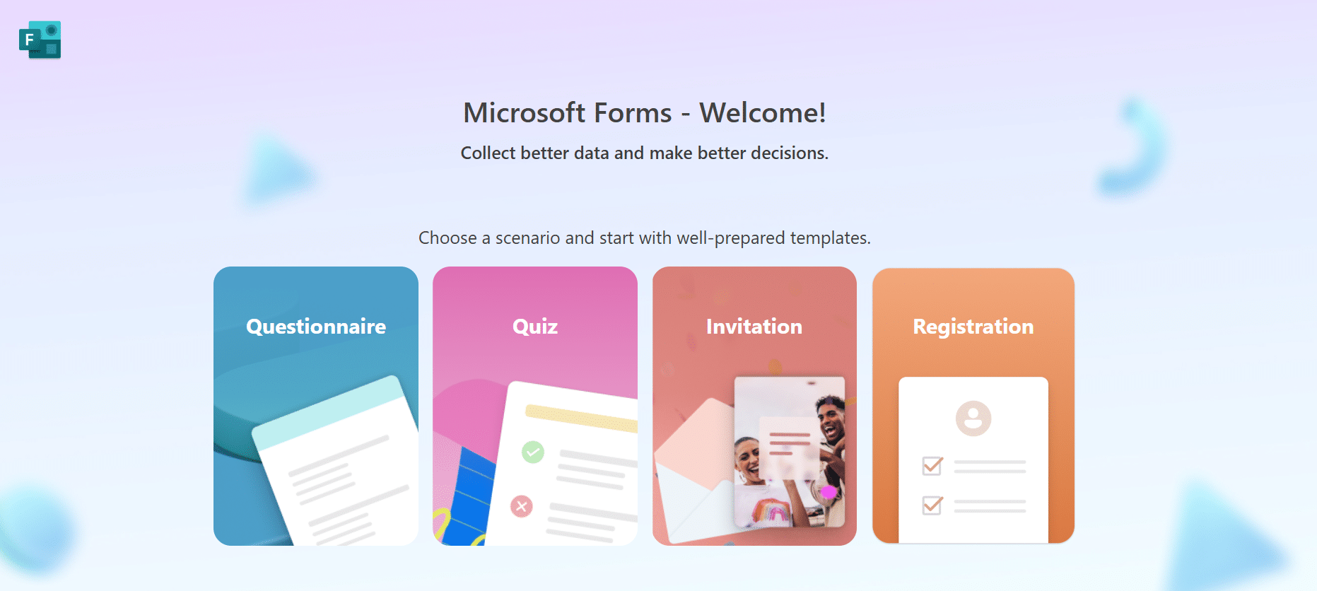 Microsoft Forms survey tool