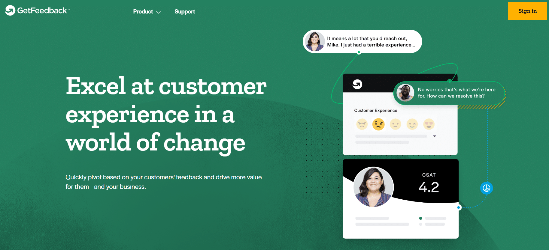 GetFeedback (by SurveyMonkey) survey tool