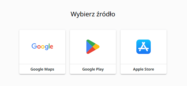 Wybierz źródło